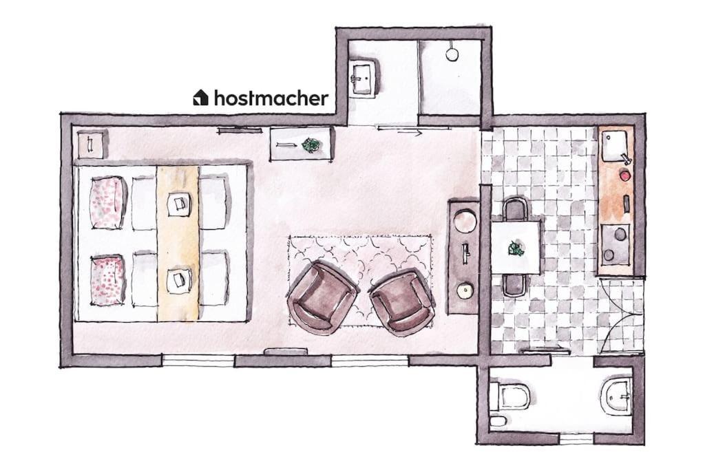 Апартаменти Practical 1Br Flat By Center By Hm Відень Екстер'єр фото